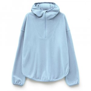 Анорак флисовый унисекс Fliska, голубой Анорак флисовый унисекс Fliska, голубой