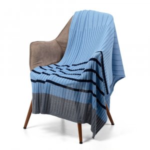 Плед Friolenta, синий с голубым Плед Friolenta, синий с голубым