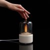 Увлажнитель-ароматизатор с подсветкой mistFlicker, молочно-белый