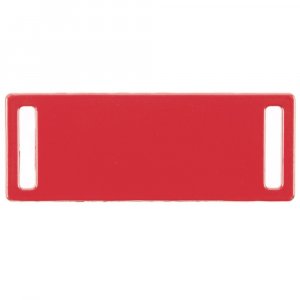 Шильдик металлический Kova, красный