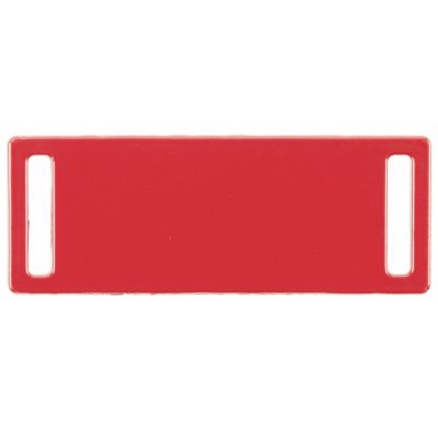 Шильдик металлический Kova, красный