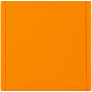 Лейбл из ПВХ Dzeta, L, оранжевый неон Лейбл из ПВХ Dzeta, L, оранжевый неон