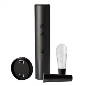 Винный набор HuoHou Electric Wine Bottle Opener 4 in 1, черный Винный набор HuoHou Electric Wine Bottle Opener 4 in 1, черный