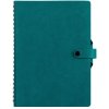 Ежедневник Strep Front, недатированный, бирюзовый Ежедневник Strep Front, недатированный, бирюзовый
