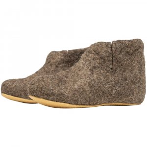 Домашние валенки Wild, серо-коричневые (натуральные) Домашние валенки Wild, серо-коричневые (натуральные)