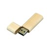 USB 3.0- флешка на 32 Гб эргономичной прямоугольной формы с округленными краями, натуральный