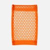 Карман из крупной сетки Pose, оранжевый неон