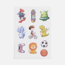 Стикерпак бумажный Thematic, для мальчиков Стикерпак бумажный Thematic, для мальчиков