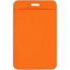 Чехол для пропуска Shall Simple, оранжевый