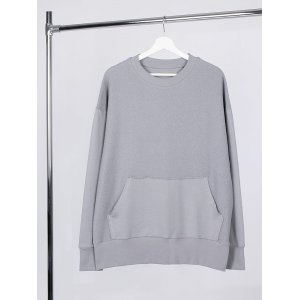 Свитшот оверсайз унисекс Vozduh, светло-серый Свитшот оверсайз унисекс Vozduh, светло-серый