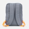 Рюкзак B2, серый с оранжевыми стропами