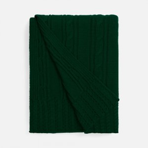 Плед Remitti, темно-зеленый (хвойный) Плед Remitti, темно-зеленый (хвойный)