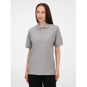 Рубашка поло унисекс Upswing, серый меланж