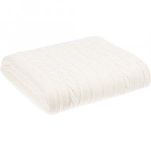 Плед Tressa, белый (молочный) Плед Tressa, белый (молочный)