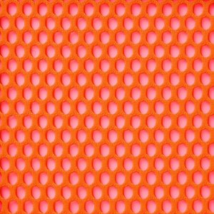 Заготовка из крупной сетки Rete, M, оранжевый неон