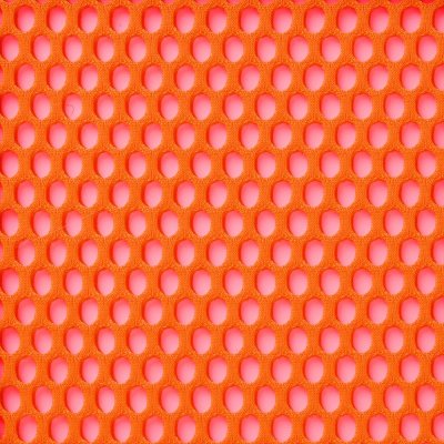 Заготовка из крупной сетки Rete, M, оранжевый неон