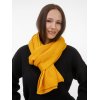 Шарф Nobilis Mono, желтый (медовый)