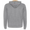 Толстовка FUJI мужская, HEATHER GREY/FLUOR ORANGE L