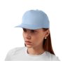 Бейсболка Poly 5-ти панельная 120гр, небесно-голубой