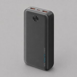 Внешний АКБ NRG Power V2 20000 мА-ч, 2A, 2xUSB, черный, Deppa