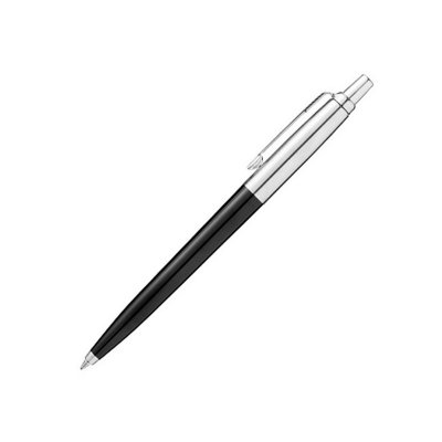 Ручка шариковая Parker Jotter Originals в эко-упаковке, черный/серебристый