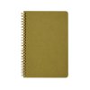 Бизнес тетрадь на гребне А5 Pragmatic, 60 листов в клетку, зеленый хаки