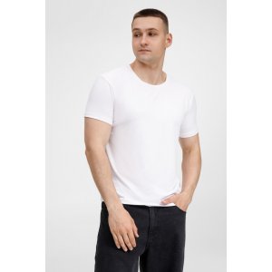 Футболка унисекс Senti, белая Футболка унисекс Senti, белая