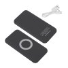 Набор "Камень" на 2 предмета, 8000 mAh /16Gb, с покрытием soft grip, цвет черный