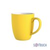 Кружка "Fresh", покрытие soft touch, цвет желтый