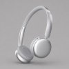 Беспроводные накладные наушники Stereo Light, BT 5.4, 300 мАч, cеребристый, Deppa