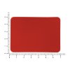 ПАТЧ ПРЯМОУГОЛНЫЙ nubuk (красный) 5,0 х 7,0 см