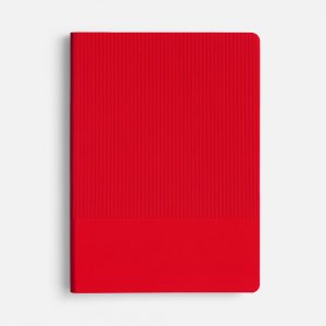 Ежедневник Vale New, недатированный, красный
