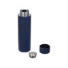 Вакуумный термос с двойными стенками и медным слоем Torso, 480 мл, темно-синий
