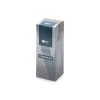Вакуумная термокружка с кнопкой Streamline, Waterline, soft-touch, красный