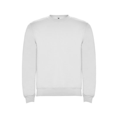 Свитшот с начесом Clasica детский, белый