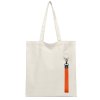 Сумка для покупок LUMISSA 325 г/м² с ремувкой, натуральный/оранжевый