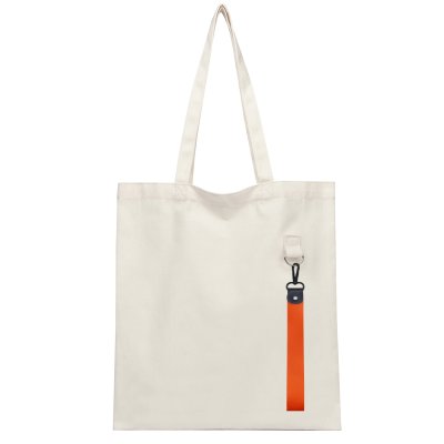Сумка для покупок LUMISSA 325 г/м² с ремувкой, натуральный/оранжевый
