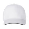 Кепка со светоотражающим кантом, белый