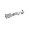 USB 2.0- флешка на 32 Гб кристалл в металле, серебристый