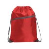 Рюкзак-мешок NINFA с карманом на молнии, красный
