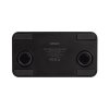Настольные часы "Smart Box" с bluetooth колонкой (2х3Вт), беспроводным (15W) зарядным устройством и складной подставкой под смартфон, цвет черный