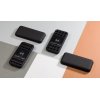 Беспроводное зарядное устройство "Sticky SOFTTOUCH", 10000 mAh с подсветкой логотипа и присосками, цвет черный