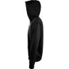 Толстовка мужская на молнии Soul Men 290 с контрастным капюшоном, черная