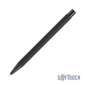 Ручка шариковая "Aurora", покрытие soft touch, цвет черный