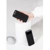Зарядное (22.5W) устройство "Grade SOFTTOUCH" 10000 mAh с подсветкой логотипа, встроенными кабелями и цифровым индикатором заряда, цвет черный