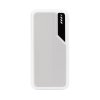 Зарядное устройство "Connect" 10000 mAh со встроенными Type-C/Lightning кабелями, цвет белый с серым