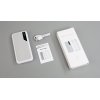 Зарядное устройство "Connect" 10000 mAh со встроенными Type-C/Lightning кабелями, цвет белый с серым