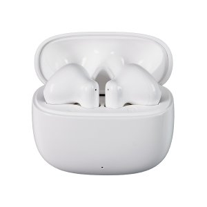 Наушники ECHO беспроводные без амбушюр, пластиковый корпус, белые