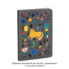 Ежедневник недатированный "Турин" , формат А5, цвет серый с черным