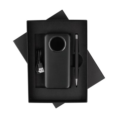 Набор "Гарант", цвет черный с серебристым